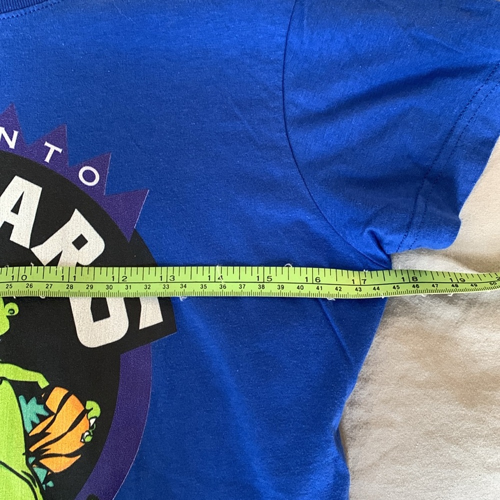 Toronto Raptors Basketball T Shirt (Rugrats Character Reptar) - Picture 5 of 6